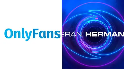Logos de OnlyFans y Gran Hermano Logos de OnlyFans y Gran Hermano