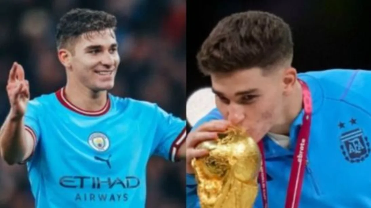 Selección Argentina, Julián Álvarez, Champions League, fútbol, deportes, Manchester City