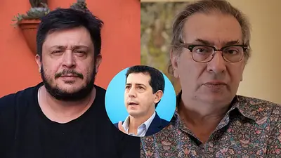 Hernan Casciari, Gabriel Levinas y Wado de Pedro Hernan Casciari, Gabriel Levinas y Wado de Pedro