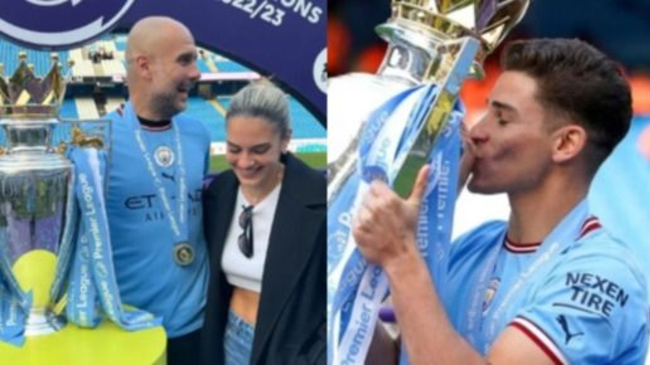 Pep Guardiola, Julián Álvarez, Manchester City, deportes