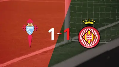 Celta logró sacar el empate de local frente a Girona Celta logró sacar el empate de local frente a Girona