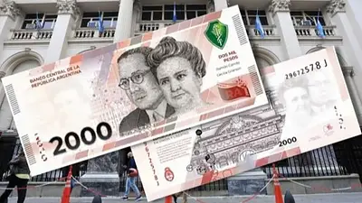 Billete de 2000 pesos. Billete de 2000 pesos.