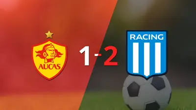 Aucas cayó 2-1 en casa frente a Racing Club Aucas cayó 2-1 en casa frente a Racing Club