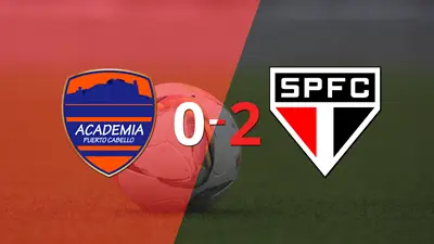 São Paulo venció por 2-0 a Puerto Cabello como visitante São Paulo venció por 2-0 a Puerto Cabello como visitante