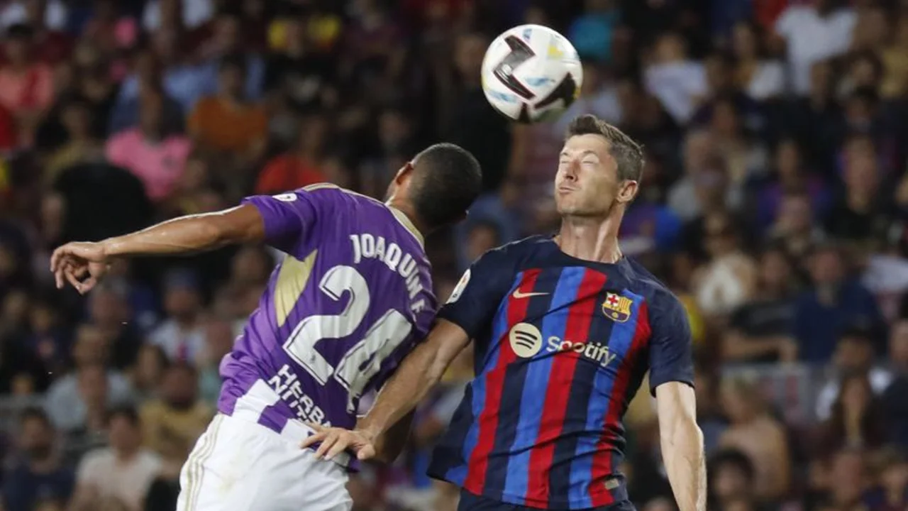 El Barcelona, campeón de LaLiga, cae 3-1 ante el Valladolid