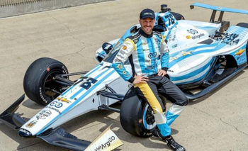 Canapino, el piloto que "enloqueció" a Di Palma y la rompe en la Indy Car | Automovilismo