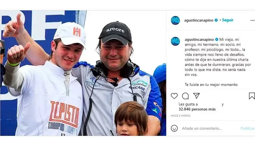 Agustín Canapino, TC, Turismo Carretera, Chevrolet, IndyCar, automovilismo, deportes
