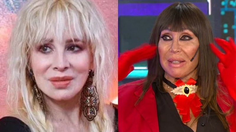 Moria Casán. Nacha Guevara
