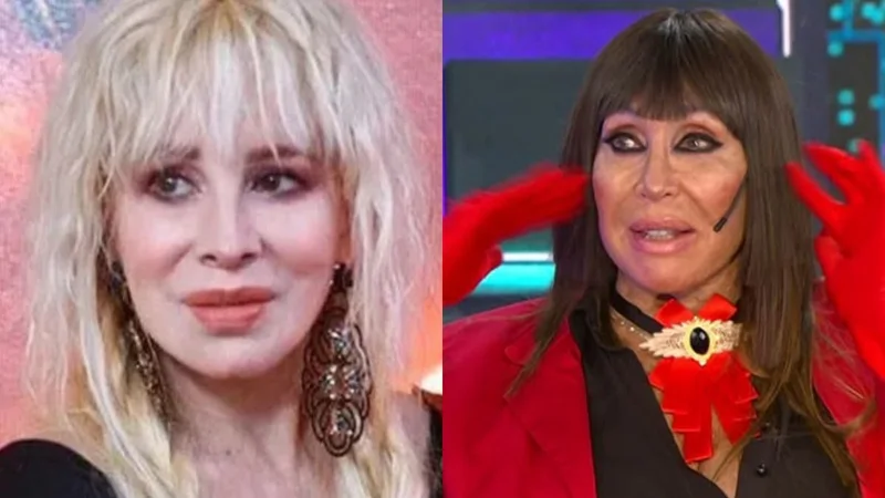Moria Casán. Nacha Guevara