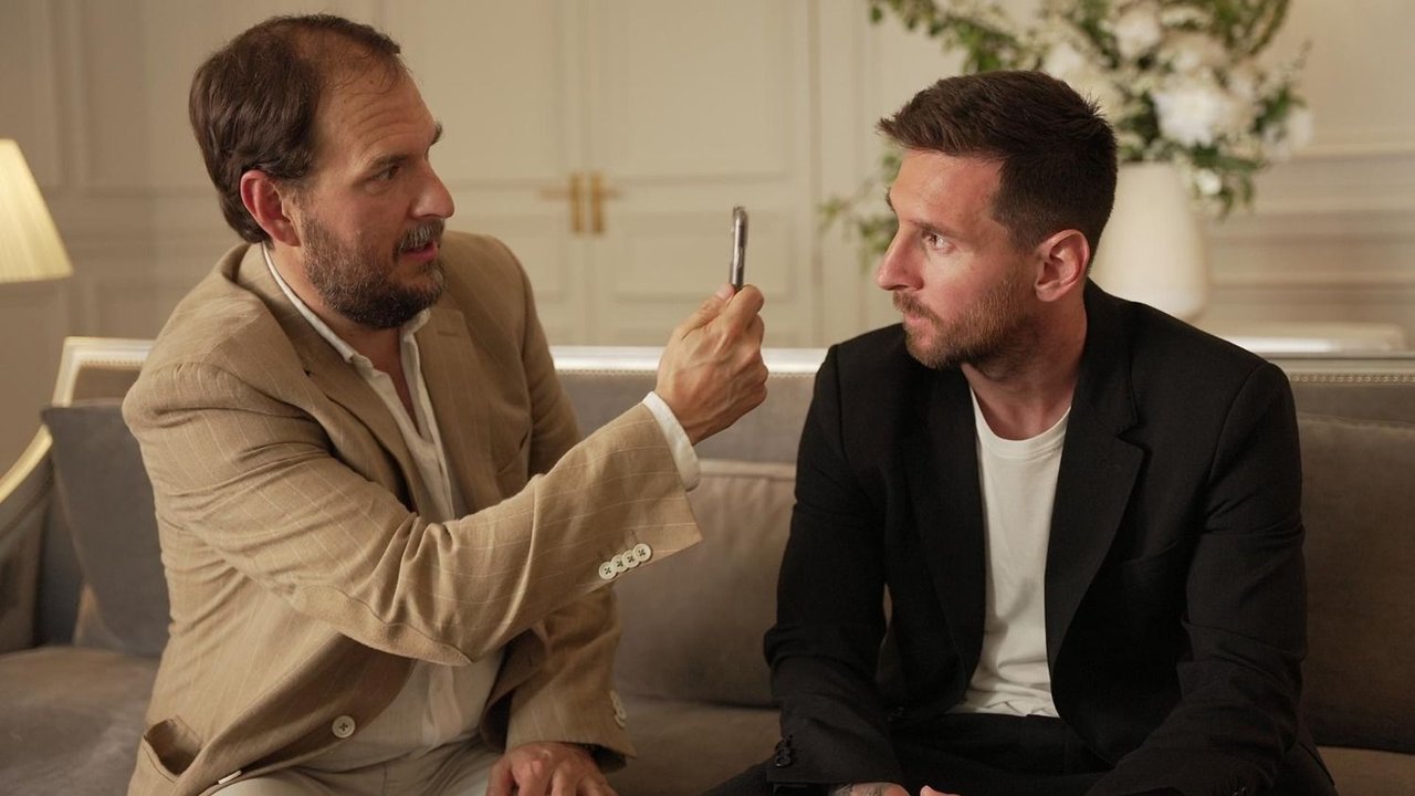 Lionel Messi en la serie Los Protectores por Star+ con Adrián Suar