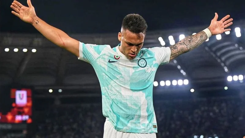 Selección Argentina, Lautaro Martínez, Inter, Copa Italia, Récord Lautaro Martínez.