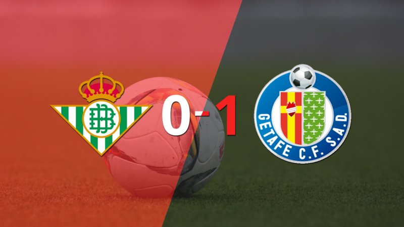 Getafe se quedó con el triunfo en una difícil visita a Betis