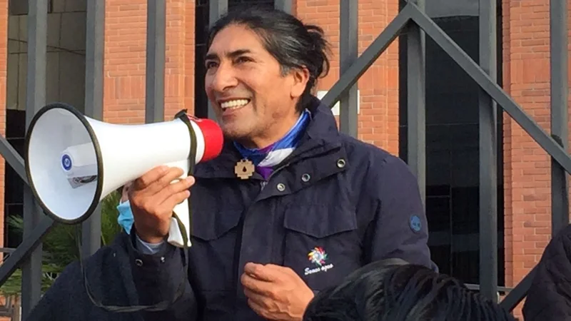 Crisis en Ecuador: el líder indígena Yaku Pérez vuelve a lanzarse como candidato presidencial