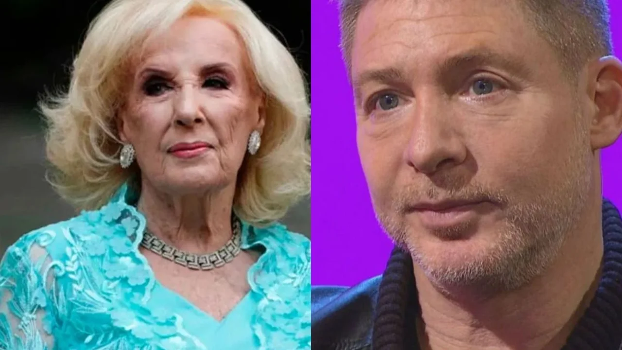 Mirtha Legrand y Adrián Suar. Mirtha Legrand en ATAV