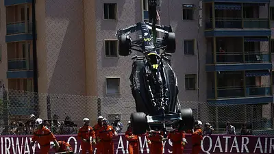 Verstappen lidera el doblete de Red Bull en entrenamientos de Mónaco y Hamilton se estrella Verstappen lidera el doblete de Red Bull en entrenamientos de Mónaco y Hamilton se estrella