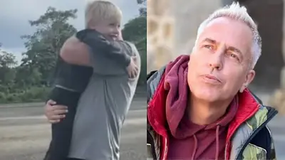 El emotivo reencuentro entre Marley y Mirko tras un mes separados. El emotivo reencuentro entre Marley y Mirko tras un mes separados.