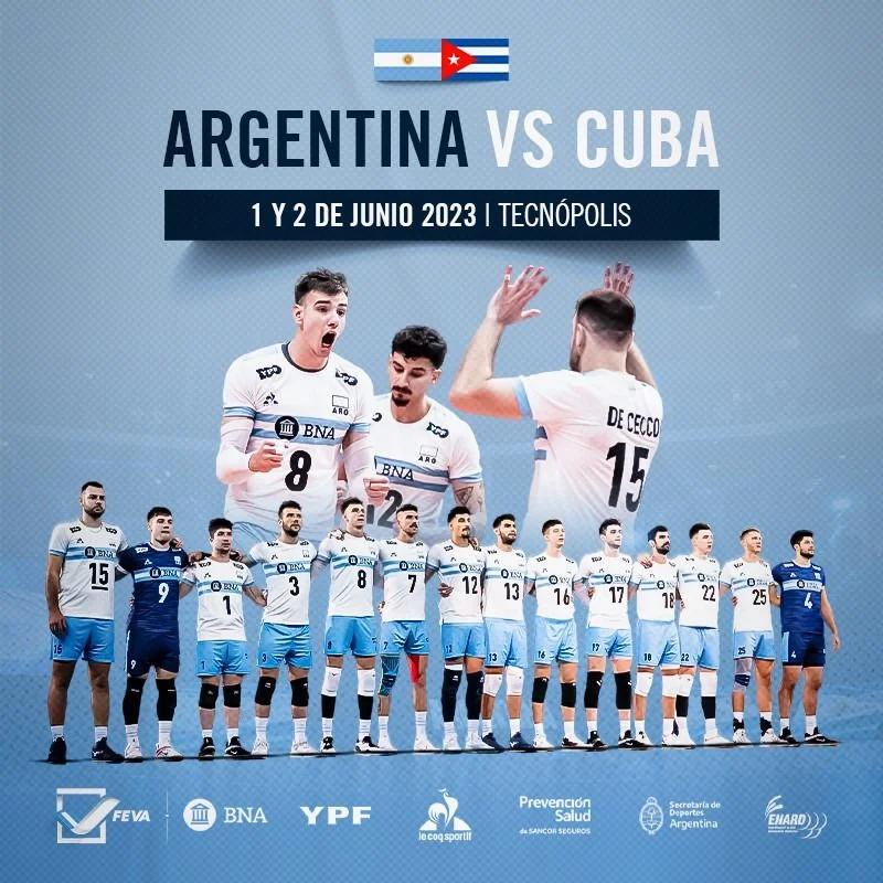 Flyer Argentina - Cuba en Tecnópolis