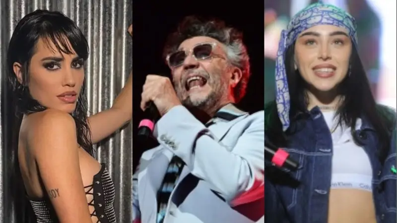 Fito Páez. Lali Espósito. Nicki Nicole