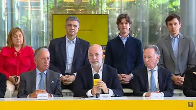 Larreta se mostró con los refentes de JxC en la Ciudad tras el anuncio de Jorge Macri Larreta se mostró con los refentes de JxC en la Ciudad tras el anuncio de Jorge Macri
