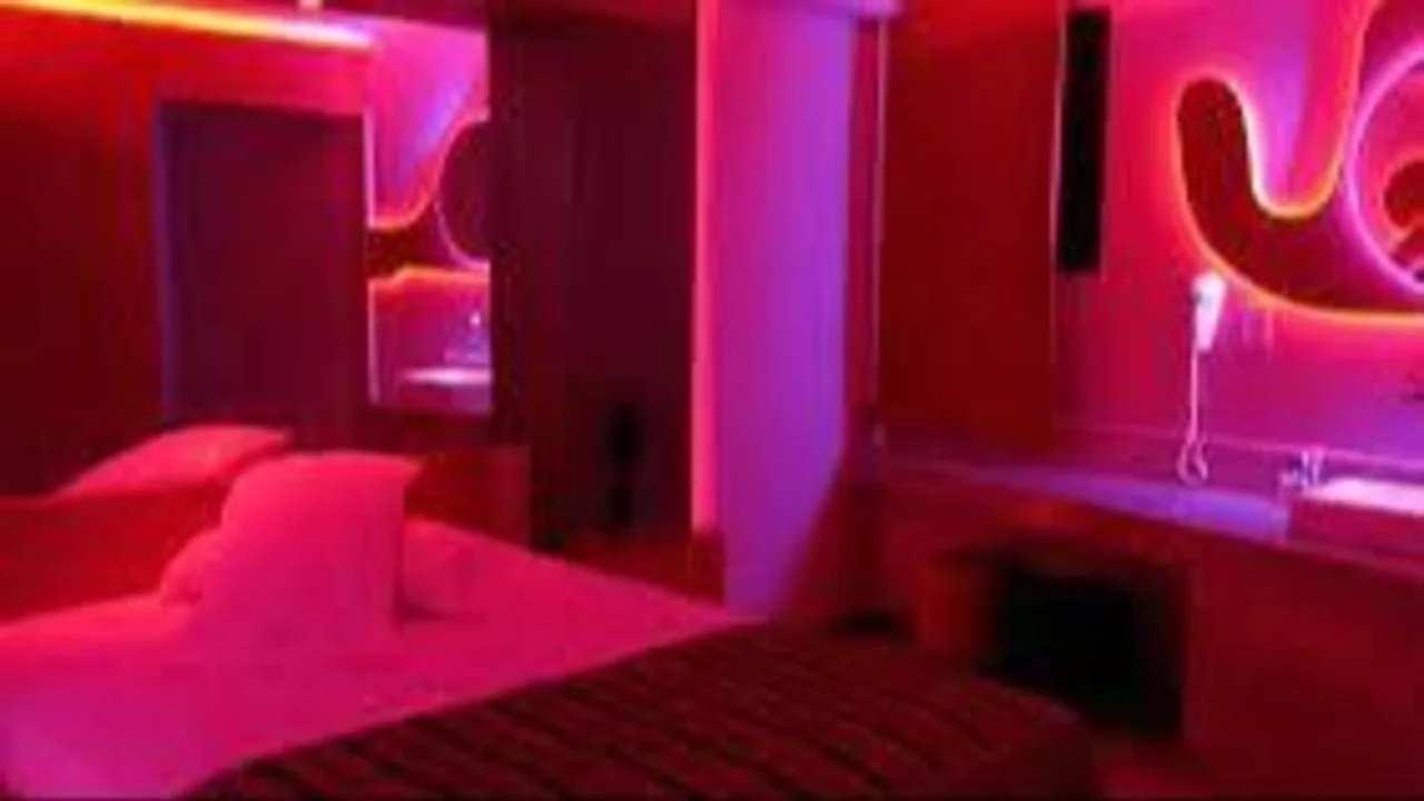 Habitación de hotel alojamiento.