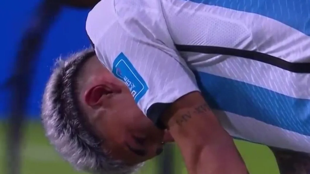 Dolor y llanto en los pibes de la Selección Argentina tras quedar afuera del Mundial