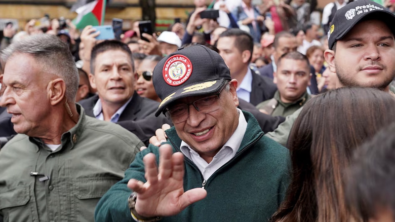 Gustavo Petro anunció que Colombia romperá relaciones con Israel