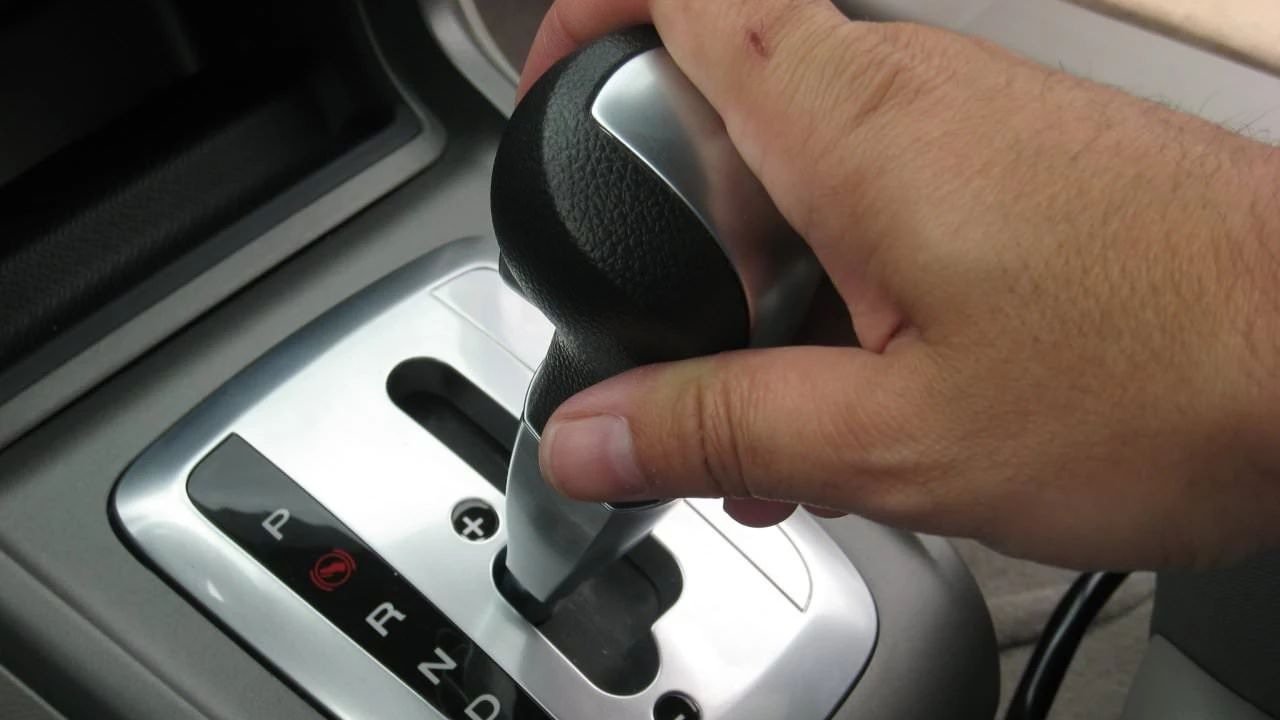 Caja de cambio de un auto