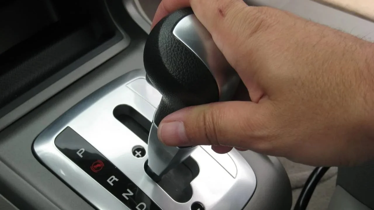Caja de cambio de un auto