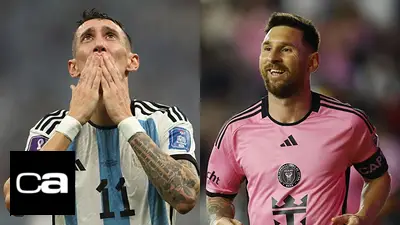 Lionel Messi Ángel Di María Rosario Central Selección Argentina Inter Miami Lionel Messi Ángel Di María Rosario Central Selección Argentina Inter Miami