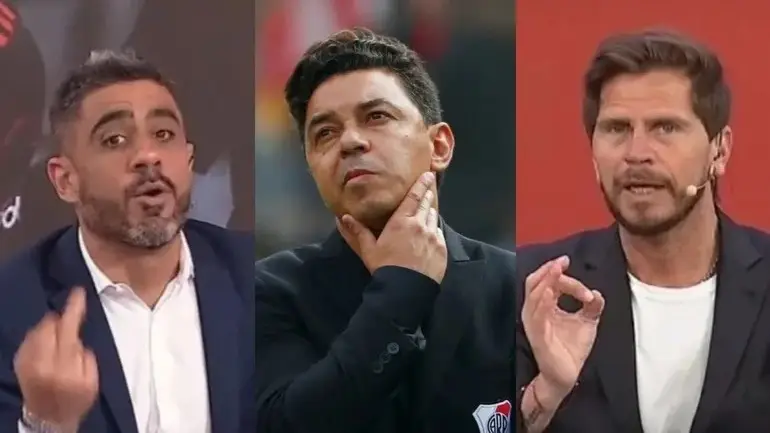 Marcelo Gallardo, ESPN, Sebastián Vignolo, Federico Bulos, Televisión. 