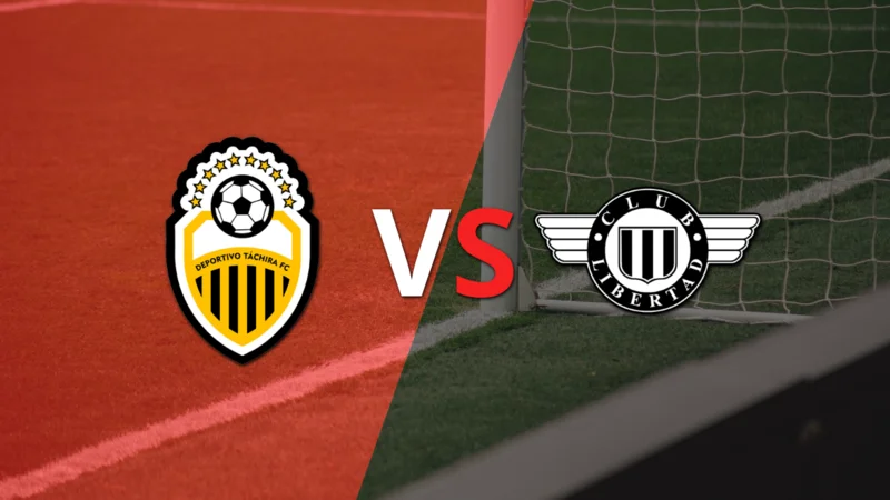 Libertad llega al empate momentáneo frente a Táchira