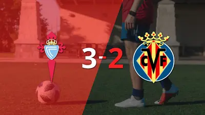 Emocionante partido termina con victoria de Celta 3-2 ante Villarreal Emocionante partido termina con victoria de Celta 3-2 ante Villarreal