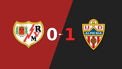 Almería se quedó con el triunfo 1-0 ante Rayo Vallecano con un gol de Anthony Lozano Almería se quedó con el triunfo 1-0 ante Rayo Vallecano con un gol de Anthony Lozano