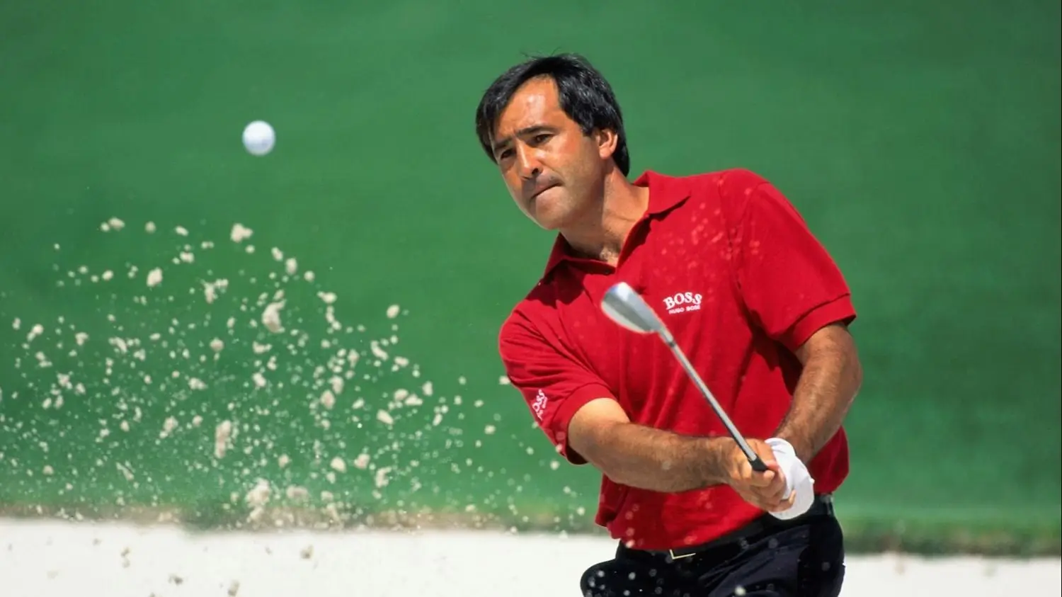 Fotografía del golfista Severiano Ballesteros