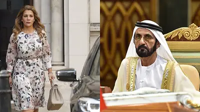 La princesa Haya de Jordania y el emir de Dubái Mohamed bin Rashid Al Maktum La princesa Haya de Jordania y el emir de Dubái Mohamed bin Rashid Al Maktum