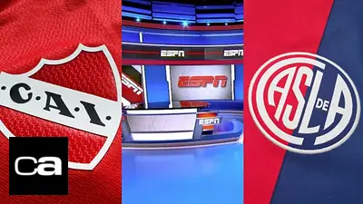 ESPN, televisión, Independiente, San Lorenzo, deportes ESPN, televisión, Independiente, San Lorenzo, deportes