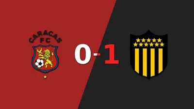 Peñarol logró la victoria por 1 a 0 ante Caracas Peñarol logró la victoria por 1 a 0 ante Caracas