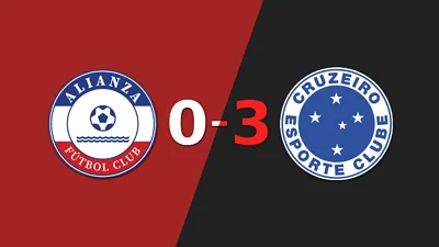 Cruzeiro se da un festín y devora a Alianza FC por 3 a 0 Cruzeiro se da un festín y devora a Alianza FC por 3 a 0