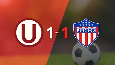 Junior logró sacar el empate a 1 gol en casa de Universitario Junior logró sacar el empate a 1 gol en casa de Universitario