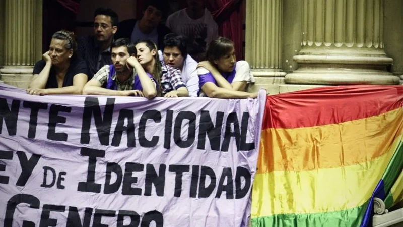 Imagen del Senado durante el debate de la Ley de Género