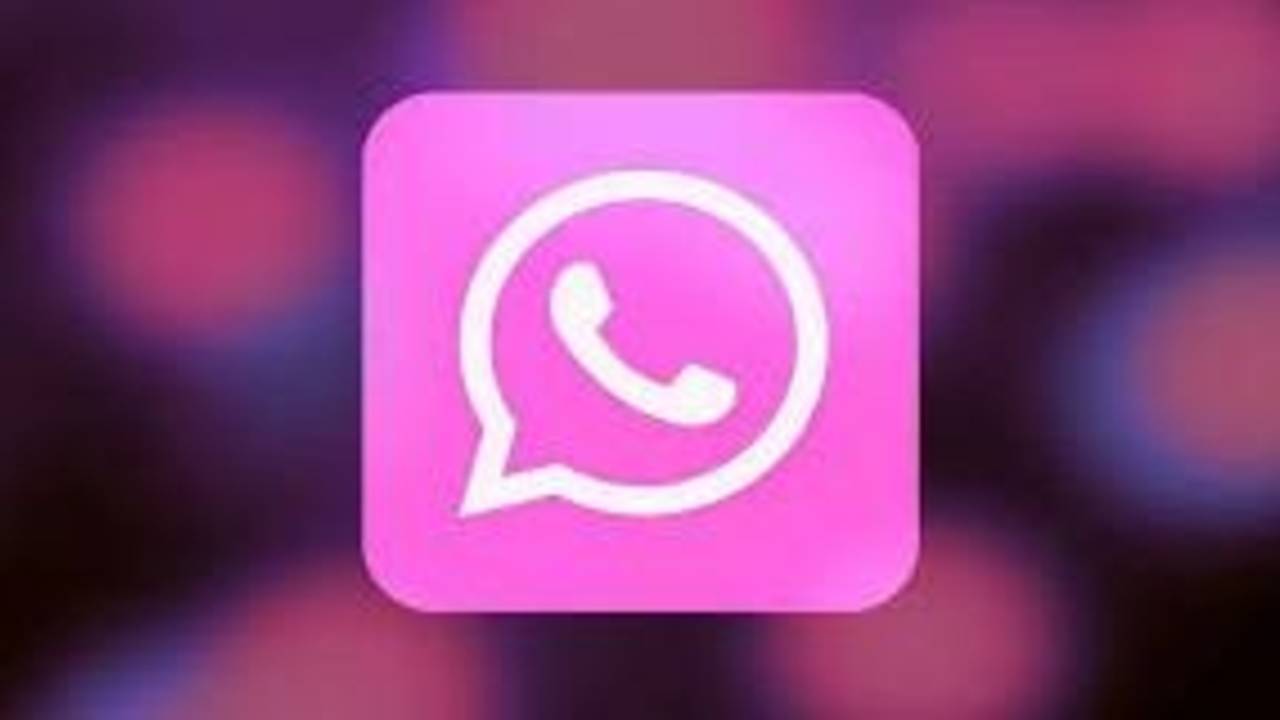 WhatsApp Plus Rosado
