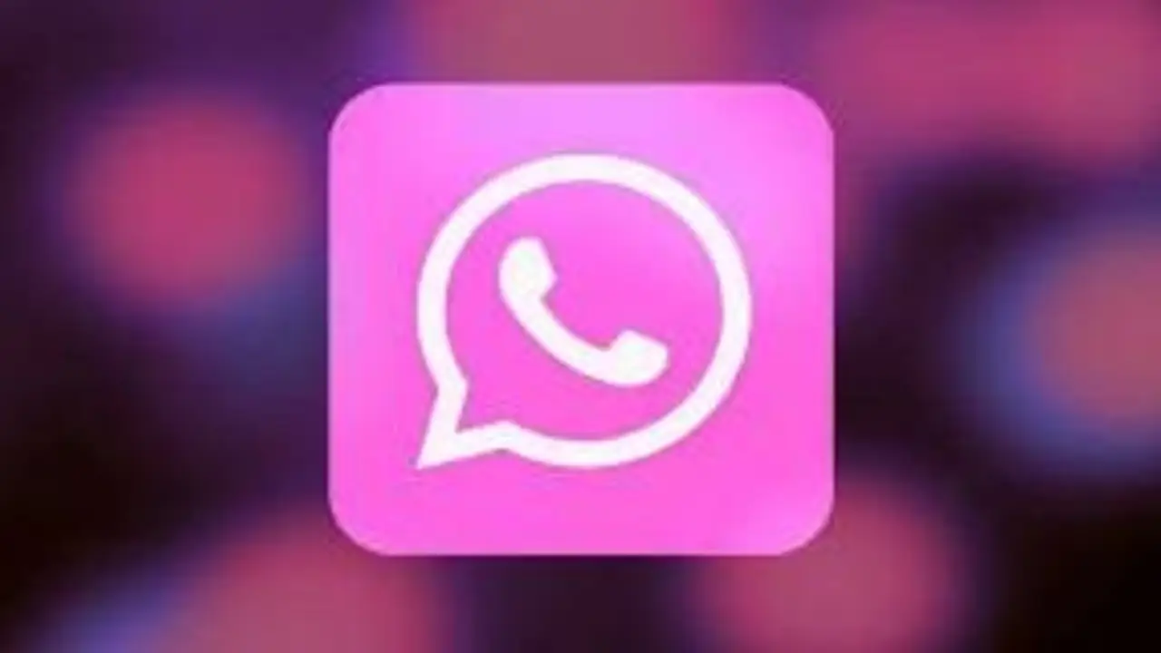 WhatsApp Plus Rosado