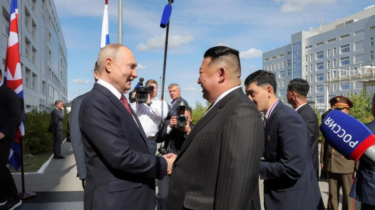 Kim expresa su apoyo a Putin en su mensaje del Día de la Victoria: KCNA