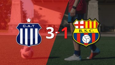 Talleres paseó a Barcelona y selló su triunfo 3 a 1