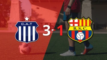 Talleres paseó a Barcelona y selló su triunfo 3 a 1