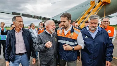 Inundaciones en Brasil: Lula anunció el envío de 9800 millones de dólares de ayuda Inundaciones en Brasil: Lula anunció el envío de 9800 millones de dólares de ayuda
