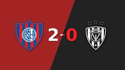 San Lorenzo celebró una victoria 2-0 sobre Independiente del Valle San Lorenzo celebró una victoria 2-0 sobre Independiente del Valle