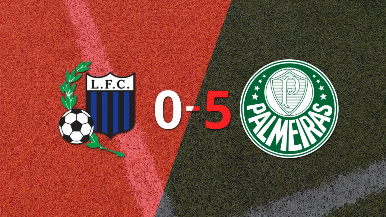 Palmeiras le pasó por encima a Liverpool (U) con doblete de Raphael Veiga