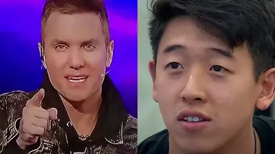 Santiago Del Moro y Martín Kú en Gran Hermano Santiago Del Moro y Martín Kú en Gran Hermano
