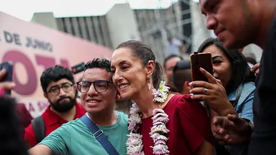 Ventaja de Sheinbaum de cara a elección presidencial mexicana se reduce ligeramente: encuesta Ventaja de Sheinbaum de cara a elección presidencial mexicana se reduce ligeramente: encuesta
